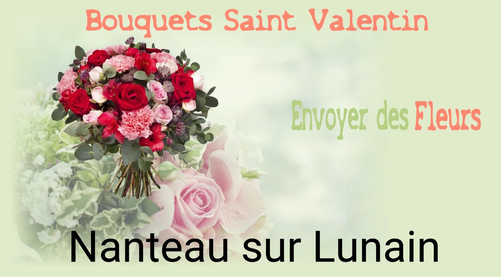 Roses de Saint-Valentin livrées à Nanteau-sur-Lunain